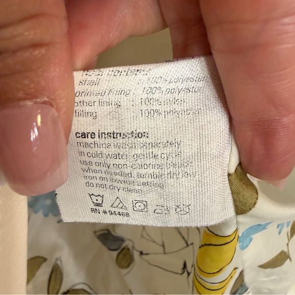 Esprit Quilted White Puffer Barn Jacket Coat Ivory XL - Picture 5 of 9